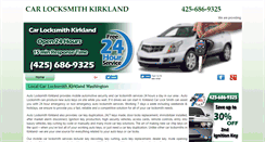 Desktop Screenshot of carlocksmith-kirkland.com