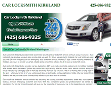 Tablet Screenshot of carlocksmith-kirkland.com